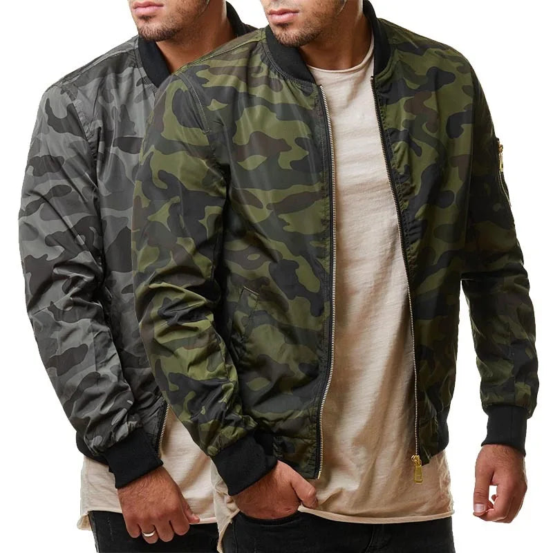 Men's Camouflage Jackets Male Coats