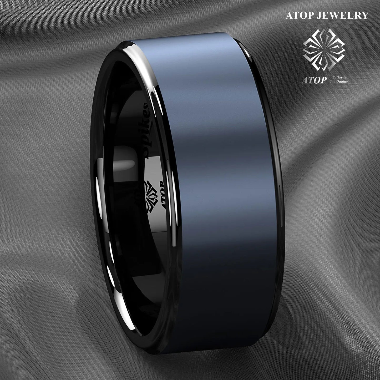 Men's Jewelry Black Ring