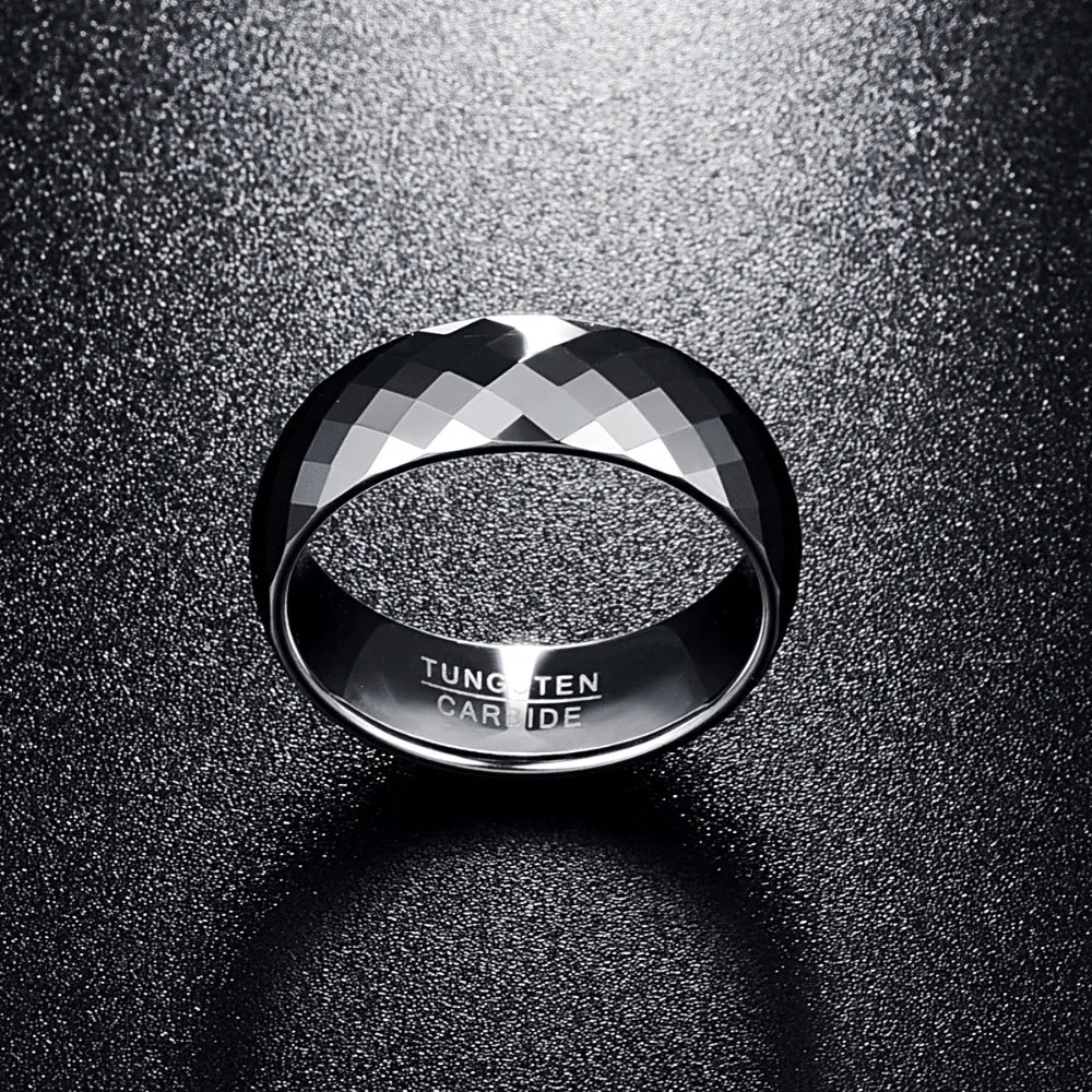 Men's 7.5mm Tungsten Carbide Ring