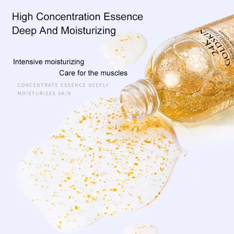 24K Gold Facail Essence Oil Hyaluronic