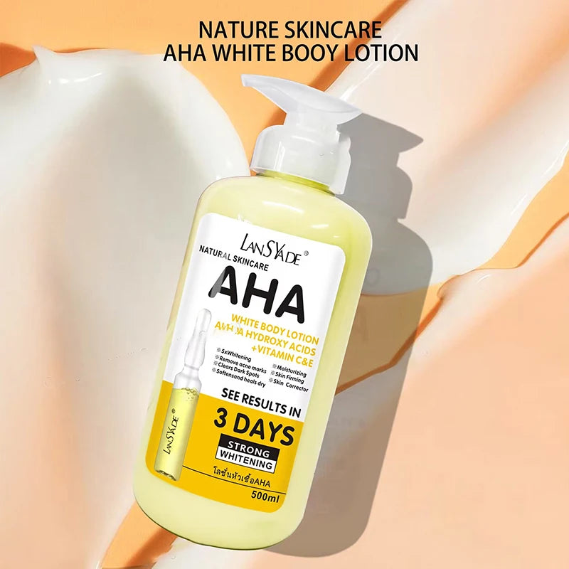 500ml AHA Whitening Body Cream