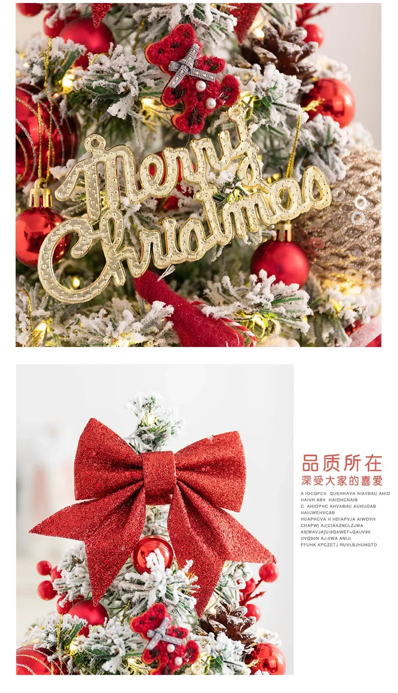 Christmas Decoration Christmas Tree Home Desktop Ornament 0.6 Meters Mini Desktop Ins Simulation Tree Package