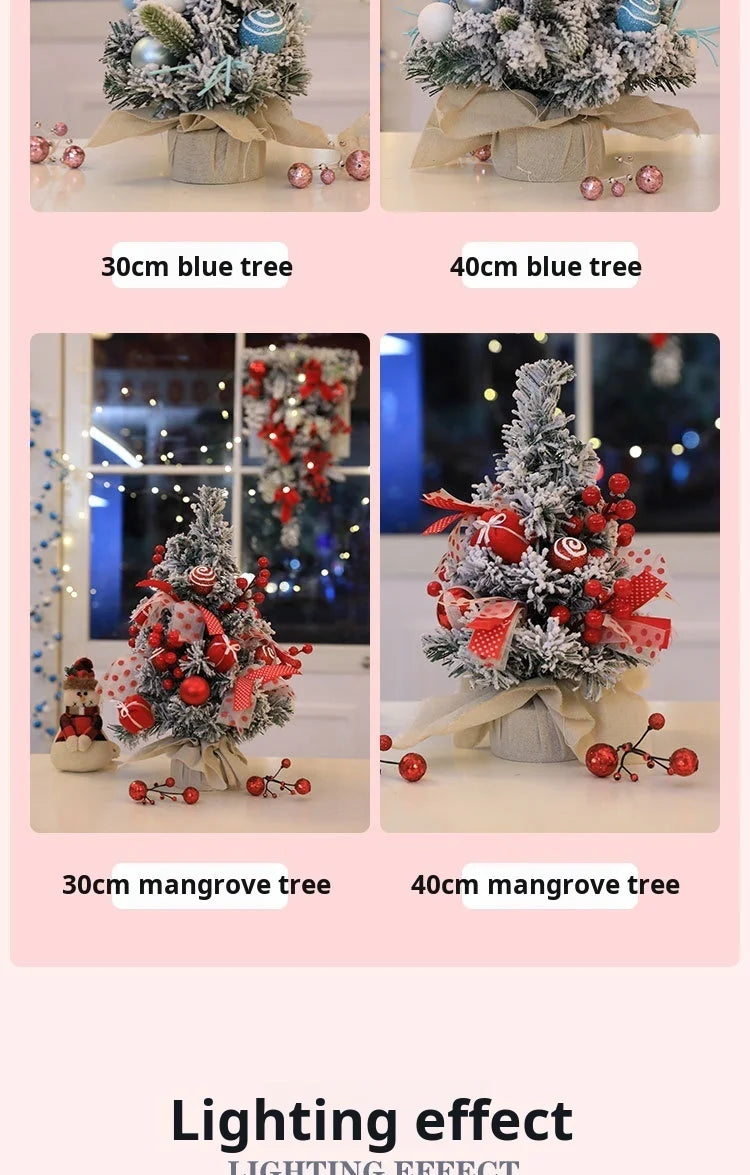 Christmas Ornaments Christmas Tree Decorations Snowflake Effect Indoor Light Effect Decorations