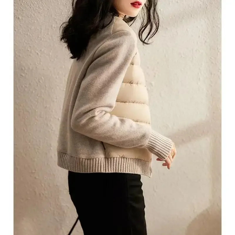 Female Puffer Jacket Oversized Outerwear