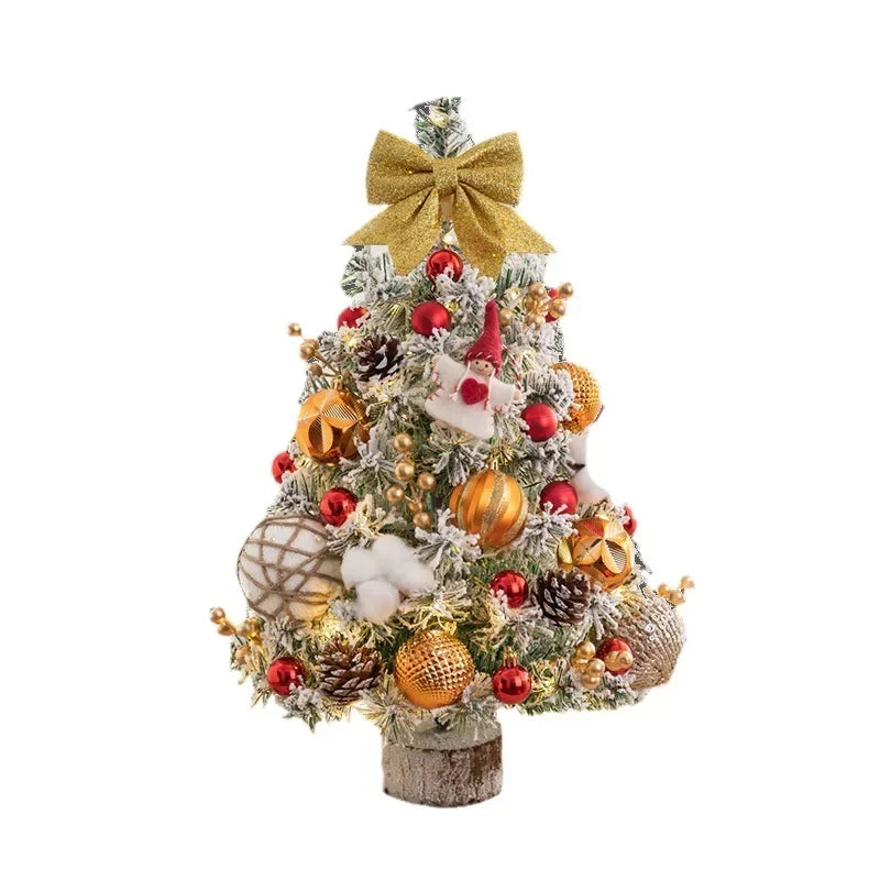 Christmas Decoration Christmas Tree Home Desktop Ornament 0.6 Meters Mini Desktop Ins Simulation Tree Package